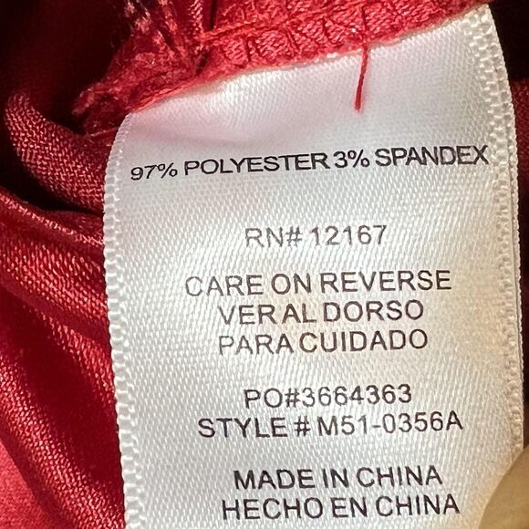 Indigo Poppy One Shoulder Top Womens Medium Satin Asymmetric Blouse Elegant NWT - Picture 5 of 10